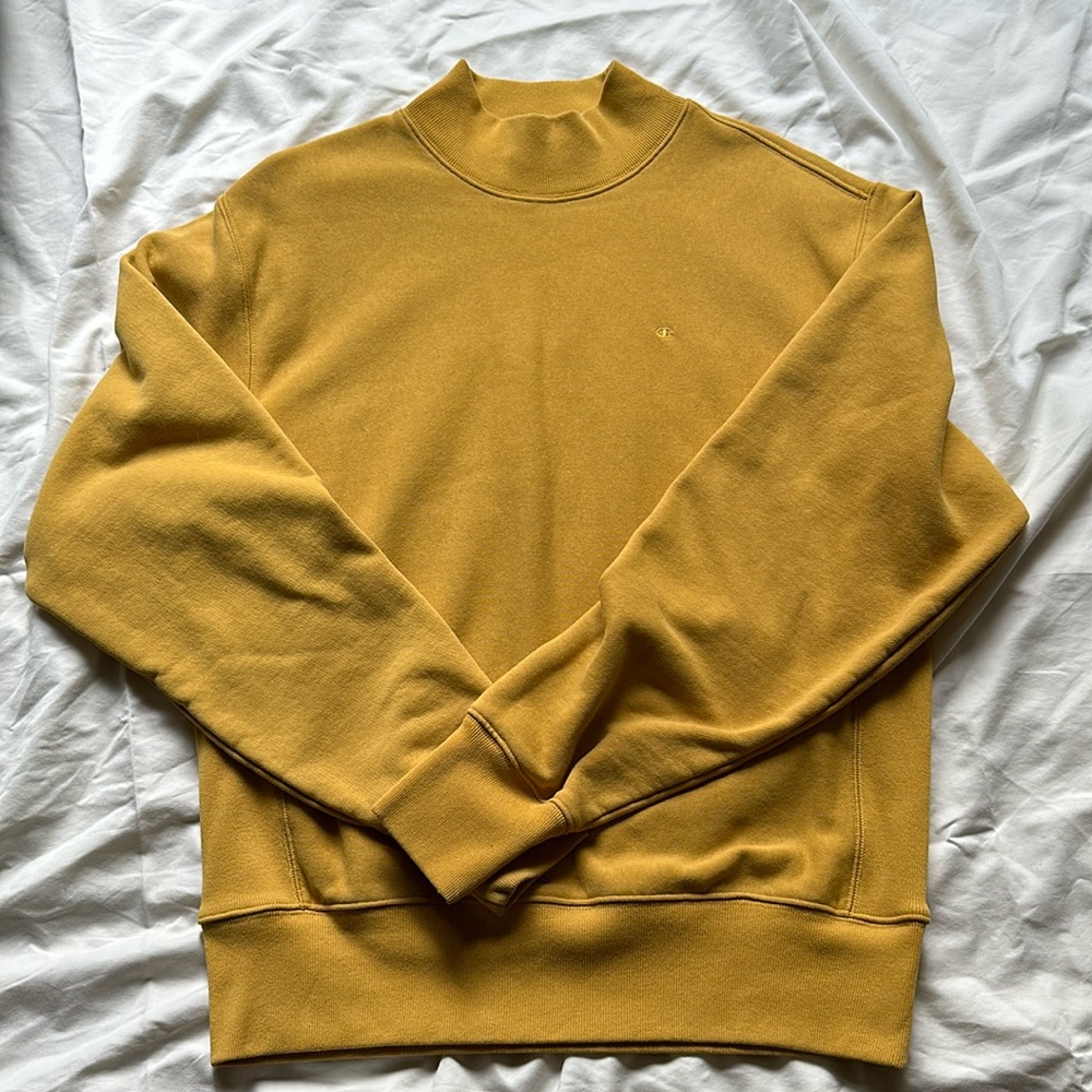 Champion Reverse Weave mock neck crewneck